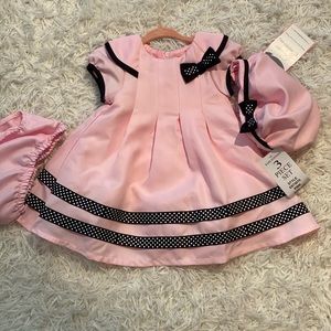 NEW 3 Piece 12 Month Girls’ Dress